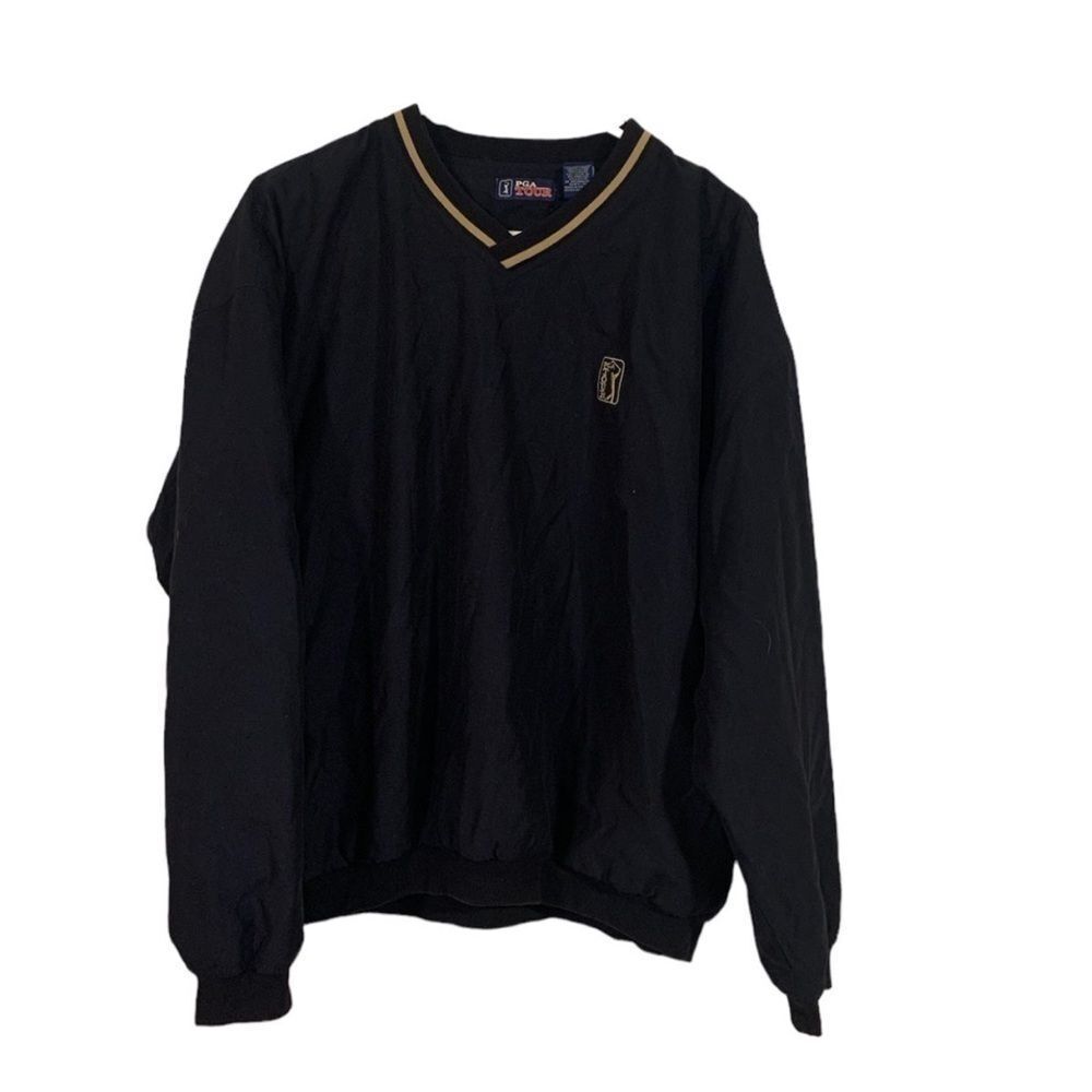 Pga Tour Large Vintage Navy Windbreaker‎